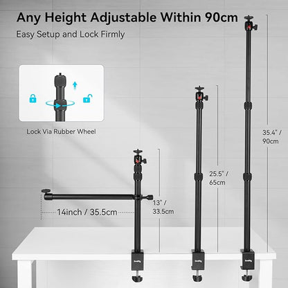 SMALLRIG Camera Desk Mount Table Stand - Image 3