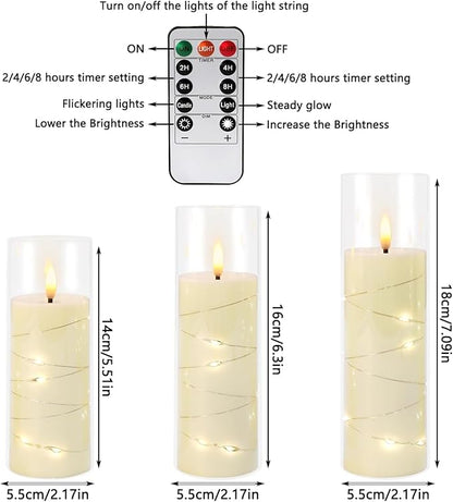 24 Pack Christmas Decoration Flickering Flameless Candles, Battery Operated - Image 7