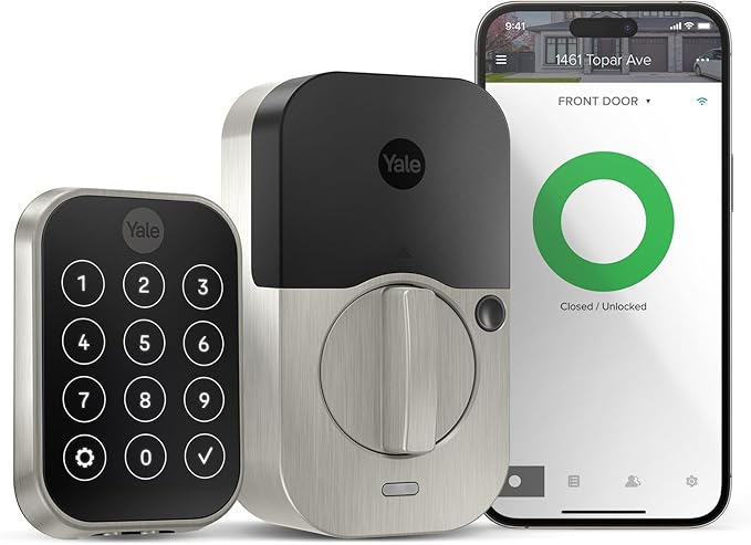 Yale Assure Lock 2 with Wi-Fi – Satin Nickel Smart Lock by Yale