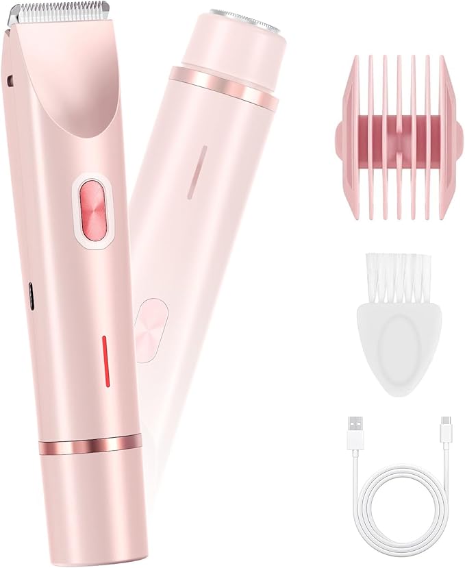 Bikini Trimmer for Women 2 in 1 Dual Head by Unknown