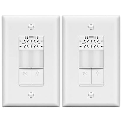 LIDER Humidity Sensor Switch and Motion Sensor Light Switch, PIR Sensor by LIDER