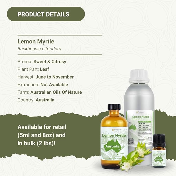 Lemon Myrtle Essential Oil - Image 5