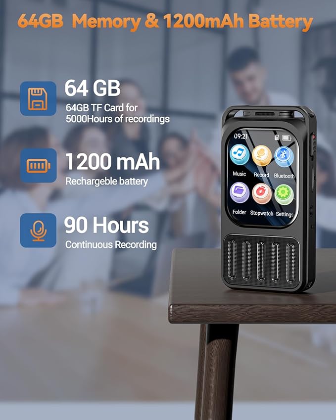 64GB Digital Voice Recorder - Image 3