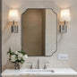 ANDY STAR Chrome Bathroom Mirror, 22x30 Inch Polished Chrome Rectangle Mirror by ANDYSTAR