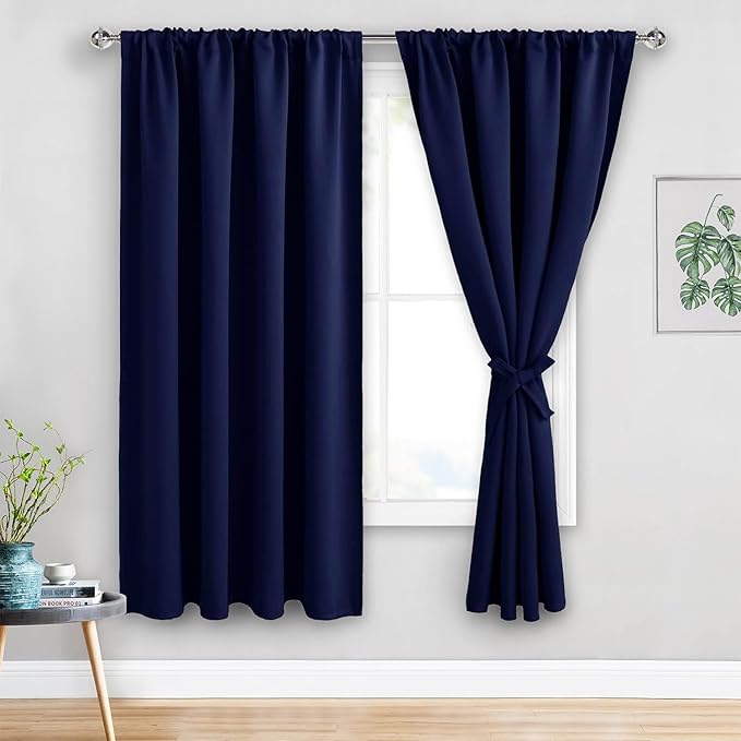 JIUZHEN Blackout Curtains for Bedroom by JIUZHEN