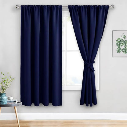 JIUZHEN Blackout Curtains for Bedroom by JIUZHEN