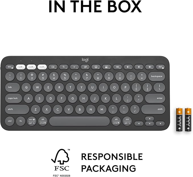 Logitech Pebble Keys 2 K380s, Slim and Portable, Easy-Switch - Image 10