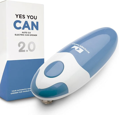 Kitchen Mama Auto 2.0 Electric Can Opener: Blade Opens Almost Any Can Pop or by KitchenMama