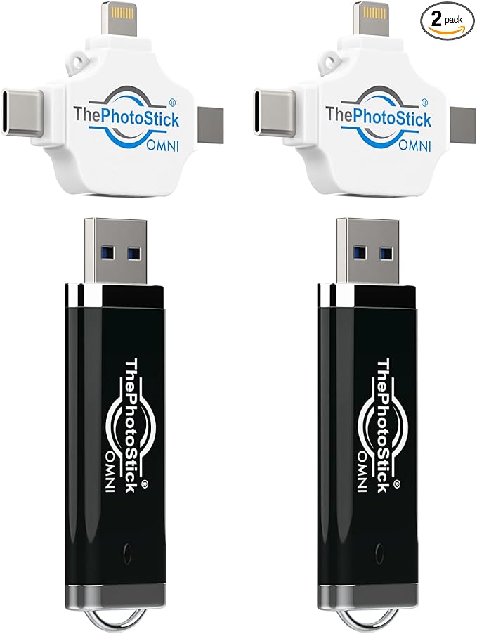 ThePhotoStick® Omni 128GB by ThePhotoStick