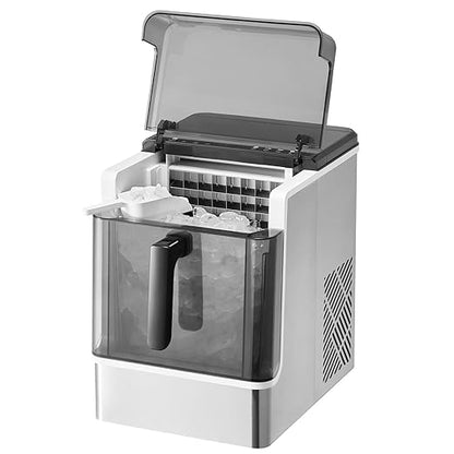 VEVOR Countertop Ice Maker, 32 Cubes Ready in 15 Mins, 46lbs in 24Hrs, by VEVOR