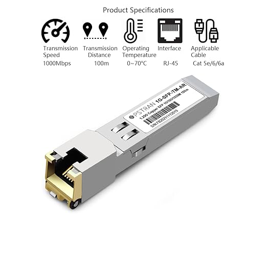 OPSTRAN 10/100/1000BASE-T SFP SGMII Copper Transceiver Module Compatible - Image 2
