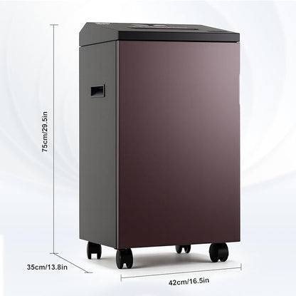 P-7 High Security Paper Shredder Heavy Duty, 5-Sheet Super Micro Cut, 11.9 - Image 9