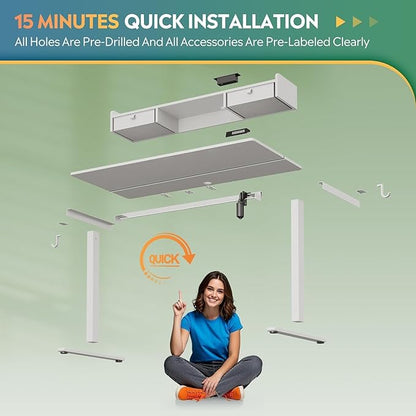 DEVAISE 55×28 Inch Electric Standing Desk - Image 8