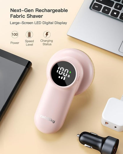 coldSky Rechargeable Fabric Shaver, Lint Shaver - Image 3