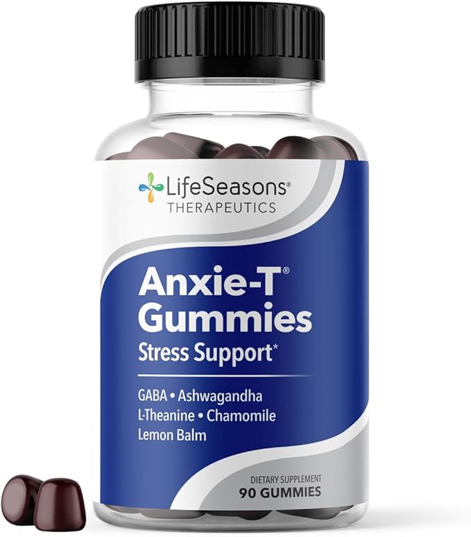 Anxie-T - Stress Relief Gummy - Vitamin Supplement by LifeSeasons