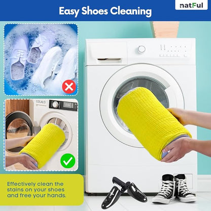 2-Pack Shoe Washing Machine Bag – Reusable Shoe Washing Bag - Image 4