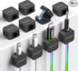 Magnetic Cable Clips Cord Organizer Holder, Adhesive Phone Cable Wire Charger by Aimiduo
