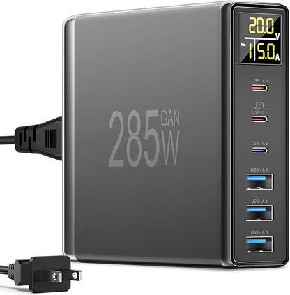 YSYFAD 6 Port USB C Charging Station by YSYFAD