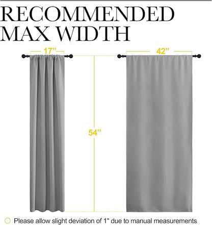 NICETOWN Short Curtains for Small Window - Image 7