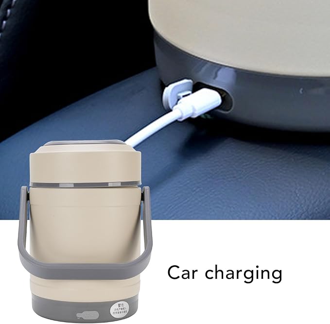 AYNEFY Electric Lunch Box, 2L Stainless Steel Portable Electric Food Warmer - Image 9