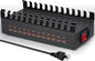 300W USB Charging Station for Multiple Devices, 24 Port USB C Fast Charging by polisak