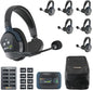 EARTEC HUB7S Ultralite-HD 7 Person Full Duplex Wireless Intercom Headset by Eartec