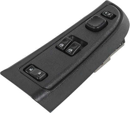 DICMIC Front Driver Side Master Power Window Switch and Door Lock & Black Bezel by DICMIC