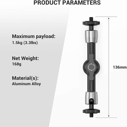 SmallRig 5.5 Inches Adjustable Friction Articulating Magic Arm, - Image 7
