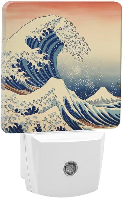YKJAHSD Ocean Waves Night Light, Plug into Wall Decor Nightlights - Image 8