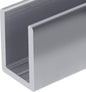 Brixwell SDCD3812BA-CCP12 Brite Anodized Frameless Shower Door Aluminum Deep by Brixwell
