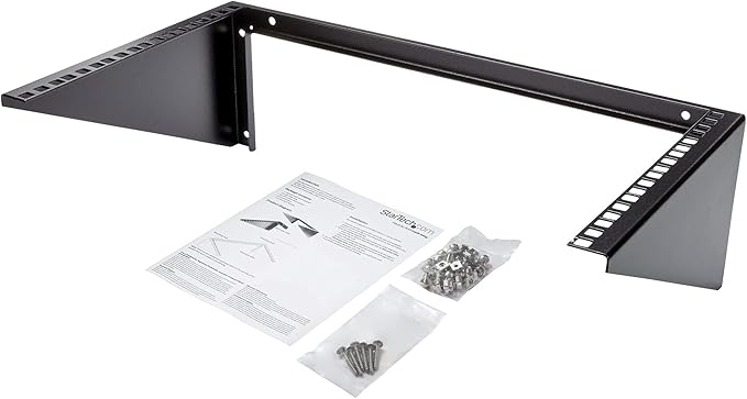 StarTech.com 6U Wall Mount Patch Panel Bracket – 19 in – Steel - Image 8