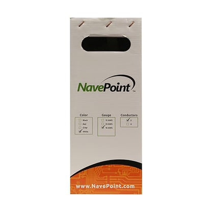 NavePoint 500ft in Wall Audio Speaker Cable Wire CL2 16/2 AWG Gauge 2 Conductor - Image 2