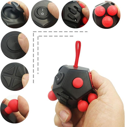 Fidget Dodecagon –12-Side Fidget Toys Cube Relieves Stress and Anxiety Anti - Image 7
