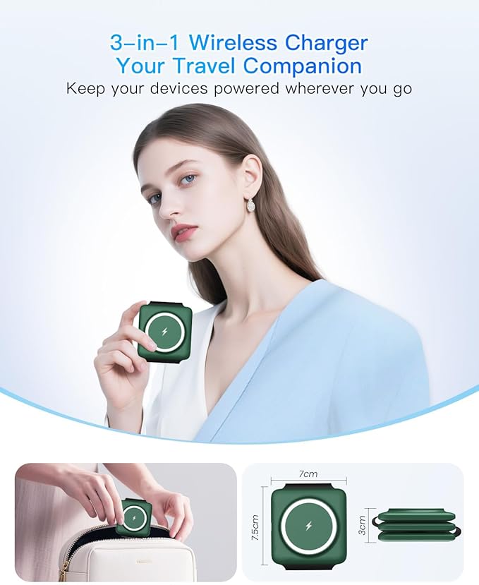 Iseyyox 3 in 1 Wireless Charger - Image 9