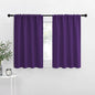 NICETOWN RV Blackout Curtains for Camper Windows, Royal Purple, Kitchen Curtains by NICETOWN