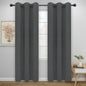 Easy-Going Blackout Curtains for Bedroom, Solid Thermal Insulated Grommet and by Easy-Going