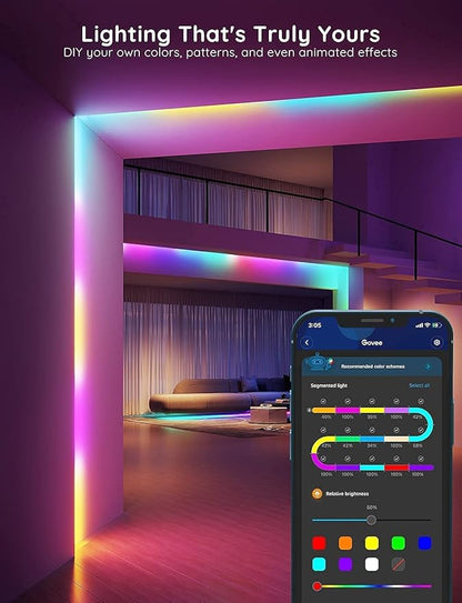 Govee RGBIC LED Strip Lights, 32.8ft Smart LED Lights - Image 7