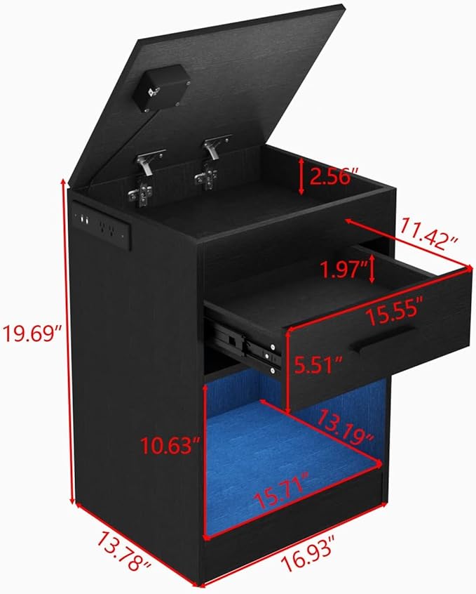 Auromie Set of 2 Nightstand - Image 3