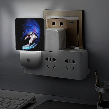 Space Astronaut Night Light, Plug into Wall Decor Nightlights - Image 4