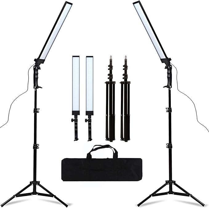 180 LED Light Photography Studio LED Lighting Kit Adjustable Light by GSKAIWEN