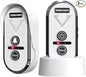 PANDAAR Doorbell Wireless for Home, Wireless Intercom System 4900ft Long Range by PANDAAR