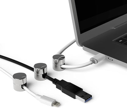 ICONIT Cable Anchors for Desk Organization | Premium Aluminum Cord Organizers | - Image 7
