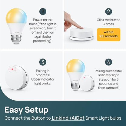 Linkind Matter Smart Light Bulb, WiFi Smart Bulbs - Image 9