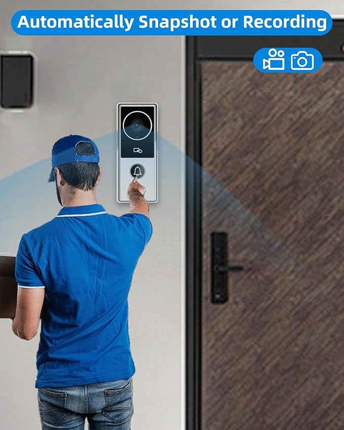 ANJIELO SMART Wired Video Intercom System, Video Doorbell Door Phone System - Image 3
