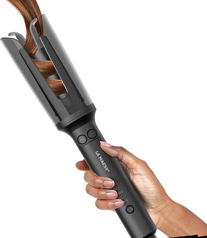 LA MAESII Automatic Rotating Curling Iron, Hair Curler by LAMAESII