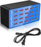 MaxLax USB Charging Station, 20-Port 100W/20A Multi-USB Charger Station by MaxLax