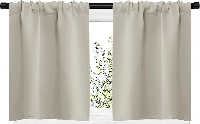 NICETOWN Blackout Curtains for Living Curtains, Room Darkening Window Curtain - Image 2