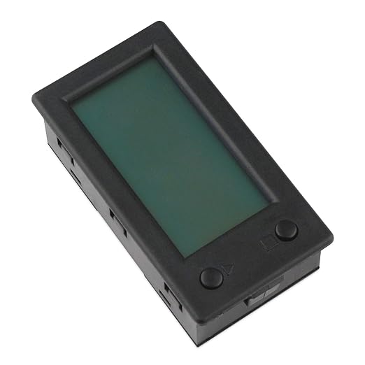 DROK Battery Monitor, Amp Volt Power Watt Meter DC 0-300V 200A STN LCD Display - Image 6