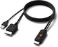 Arector HDMI Cable for PlayStation 2, PS2 to HDMI Adapter for HDTV HDMI Monitor by Arector