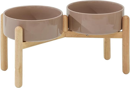 Ceramic 8.2inch Raised Dog Bowl by Havniva